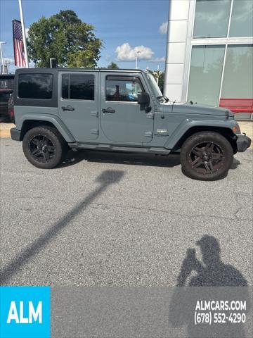 used 2015 Jeep Wrangler Unlimited car, priced at $17,120