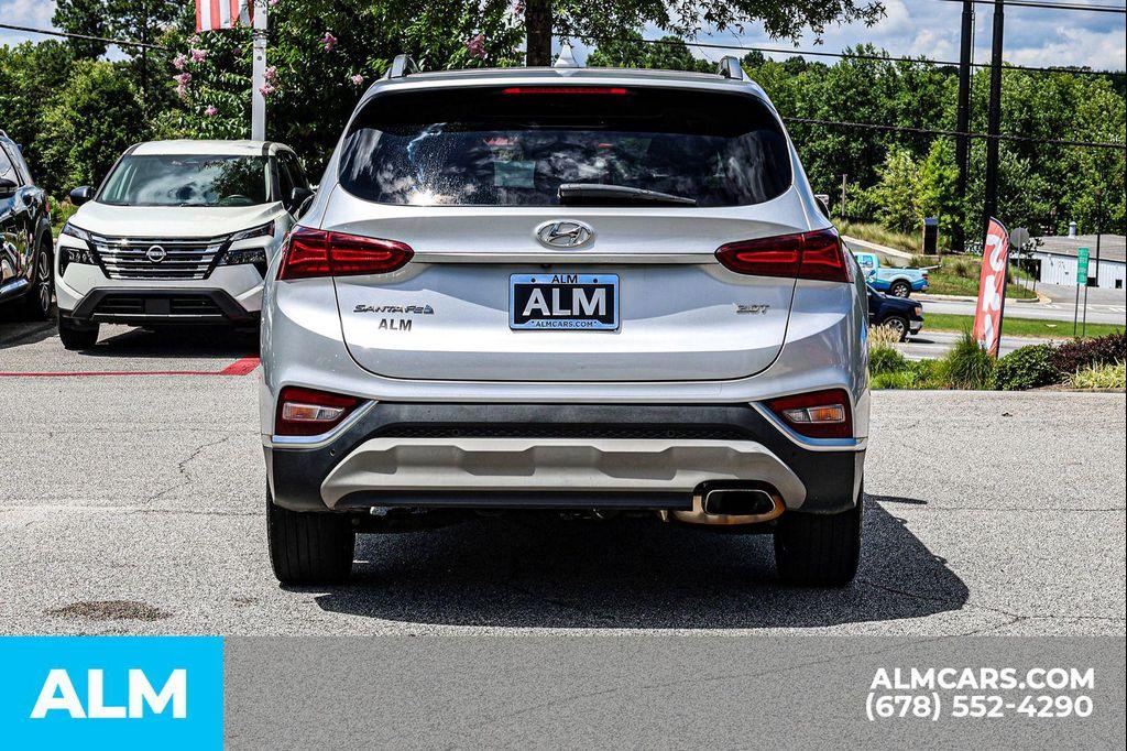 used 2019 Hyundai Santa Fe car, priced at $15,120
