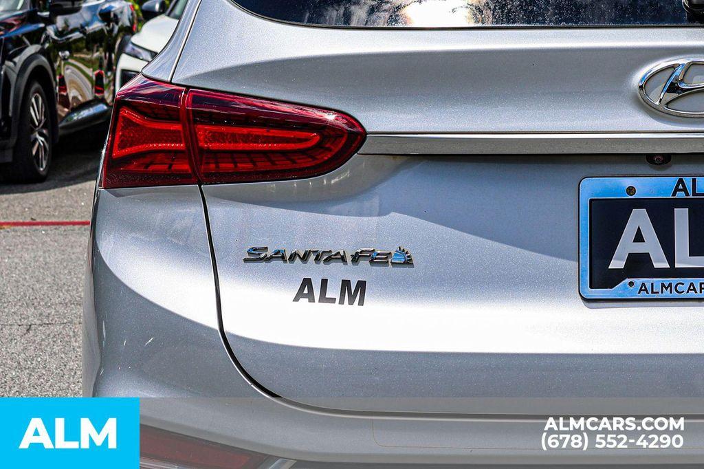 used 2019 Hyundai Santa Fe car, priced at $15,120