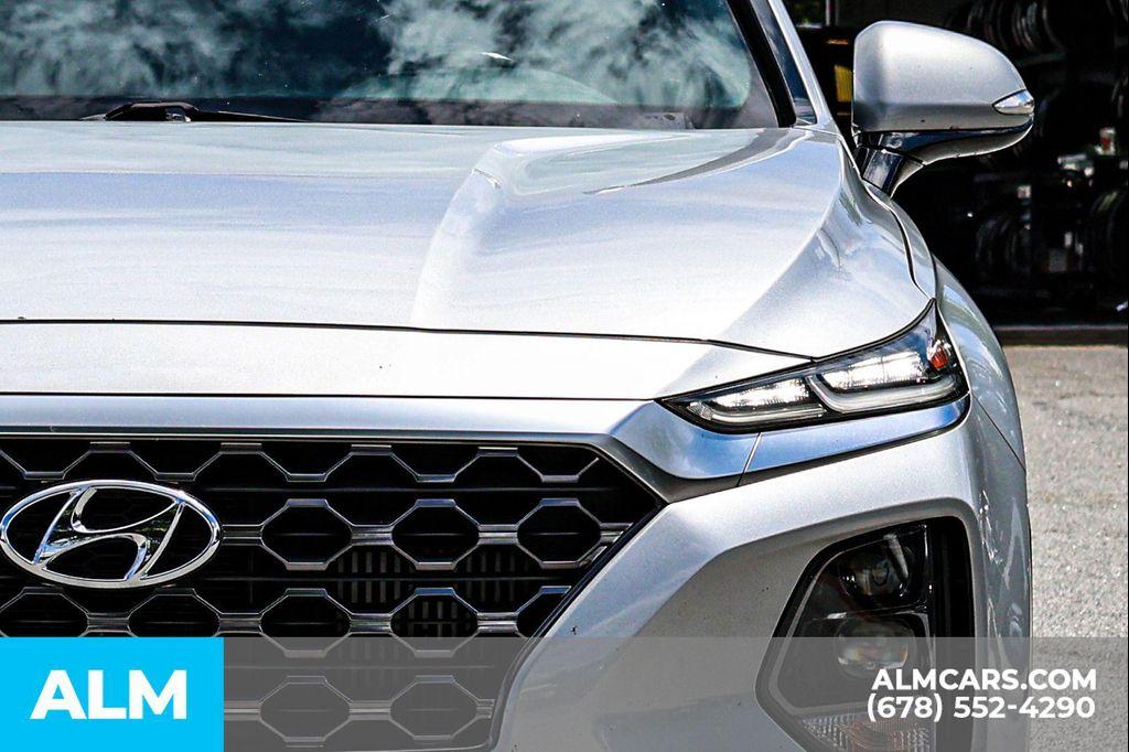 used 2019 Hyundai Santa Fe car, priced at $15,120