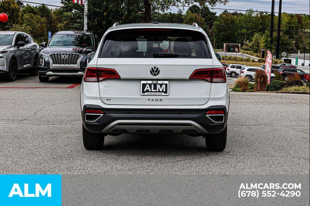used 2024 Volkswagen Taos car, priced at $19,420