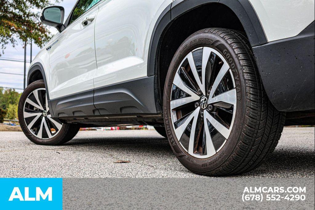 used 2024 Volkswagen Taos car, priced at $19,420