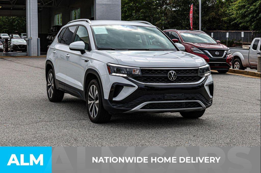 used 2024 Volkswagen Taos car, priced at $19,420