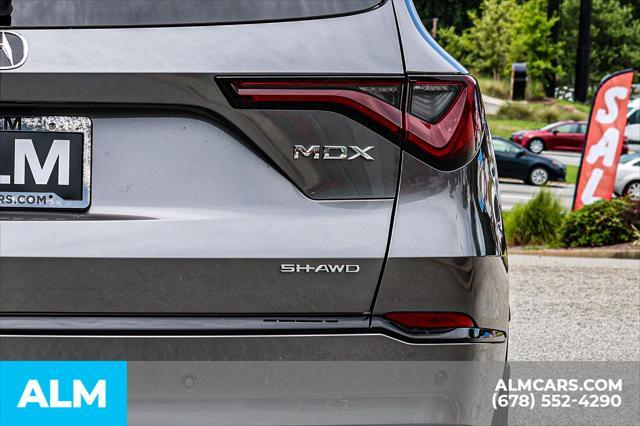 used 2024 Acura MDX car, priced at $48,970