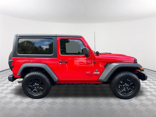 used 2020 Jeep Wrangler car, priced at $25,257