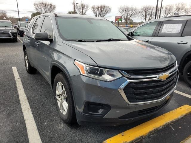 used 2021 Chevrolet Traverse car, priced at $20,670