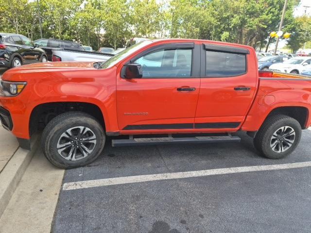 used 2021 Chevrolet Colorado car, priced at $31,068