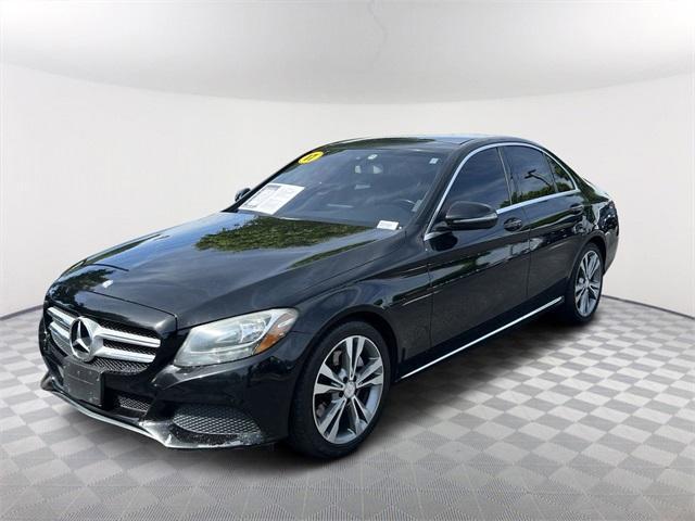 used 2017 Mercedes-Benz C-Class car, priced at $12,570
