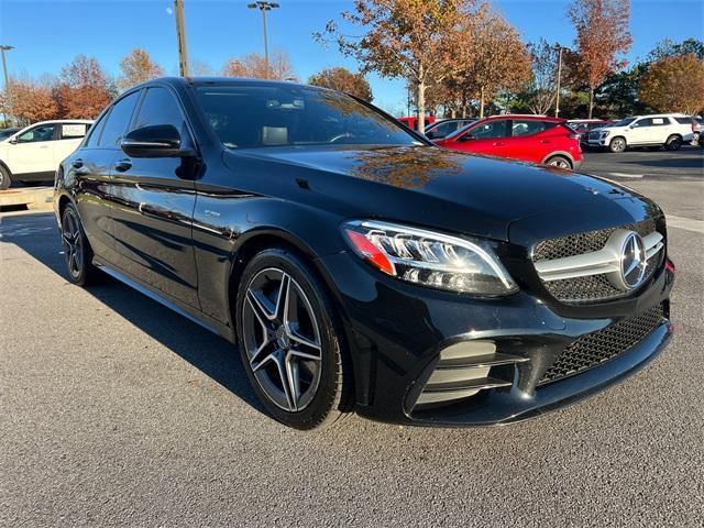 used 2019 Mercedes-Benz AMG C 43 car, priced at $34,700