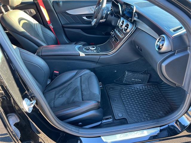 used 2019 Mercedes-Benz AMG C 43 car, priced at $34,700