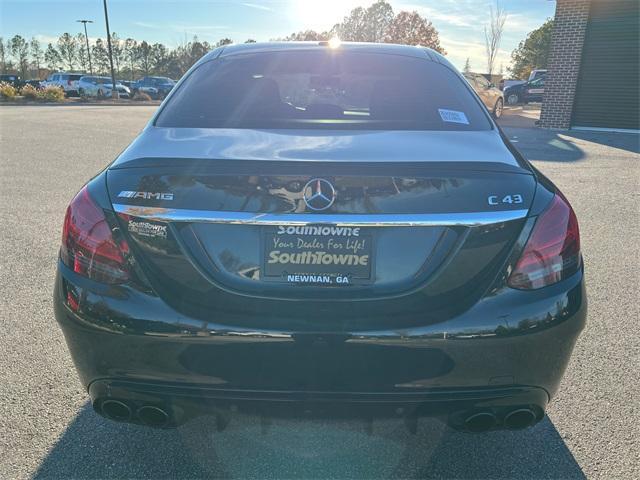 used 2019 Mercedes-Benz AMG C 43 car, priced at $34,700