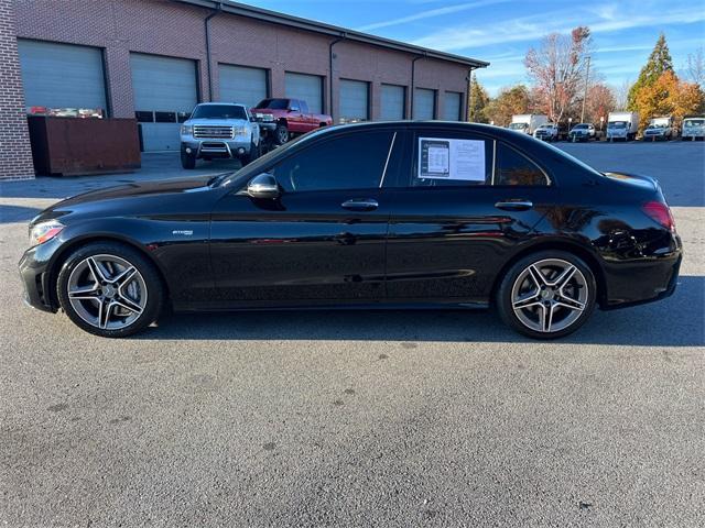 used 2019 Mercedes-Benz AMG C 43 car, priced at $34,700