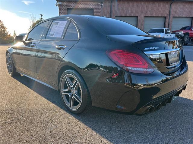 used 2019 Mercedes-Benz AMG C 43 car, priced at $34,700