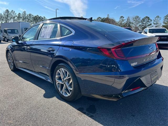 used 2021 Hyundai Sonata car, priced at $18,041