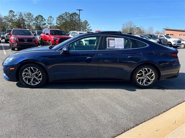 used 2021 Hyundai Sonata car, priced at $18,041