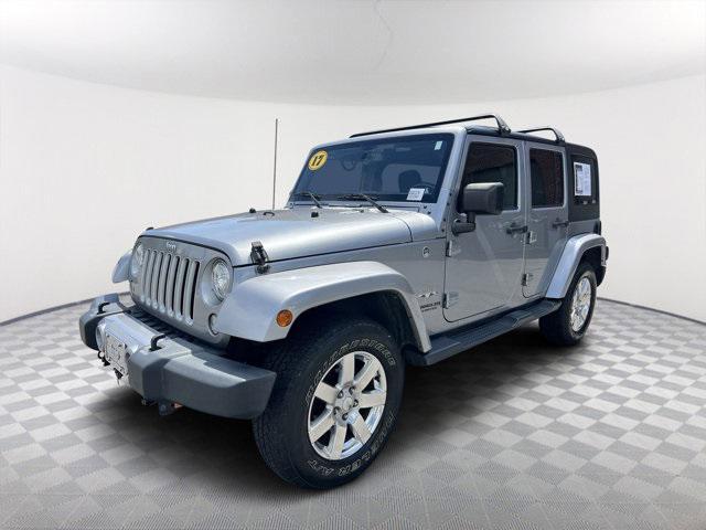 used 2017 Jeep Wrangler Unlimited car, priced at $20,706