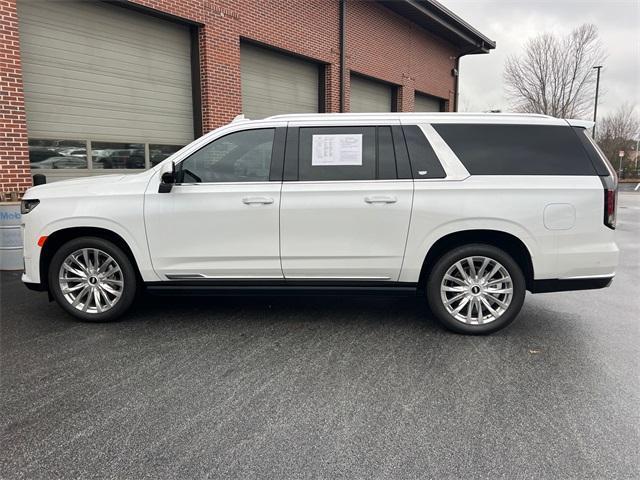 used 2024 Cadillac Escalade ESV car, priced at $89,987