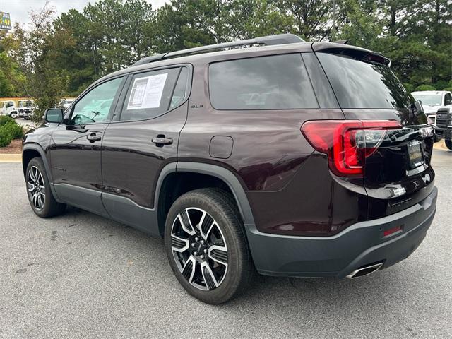 used 2021 GMC Acadia car, priced at $24,595