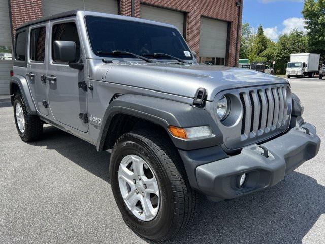 used 2021 Jeep Wrangler Unlimited car, priced at $29,197