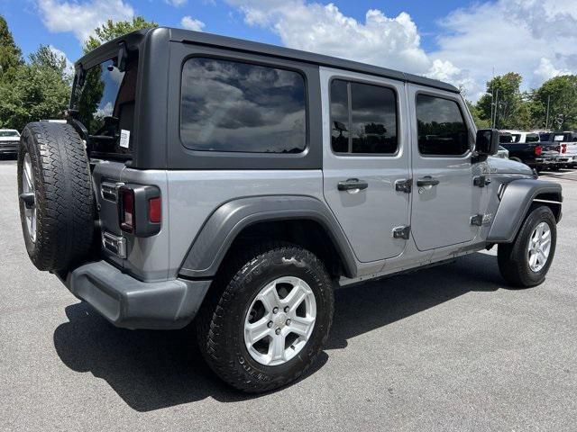 used 2021 Jeep Wrangler Unlimited car, priced at $29,197