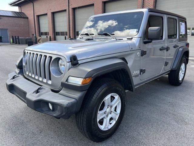 used 2021 Jeep Wrangler Unlimited car, priced at $29,197