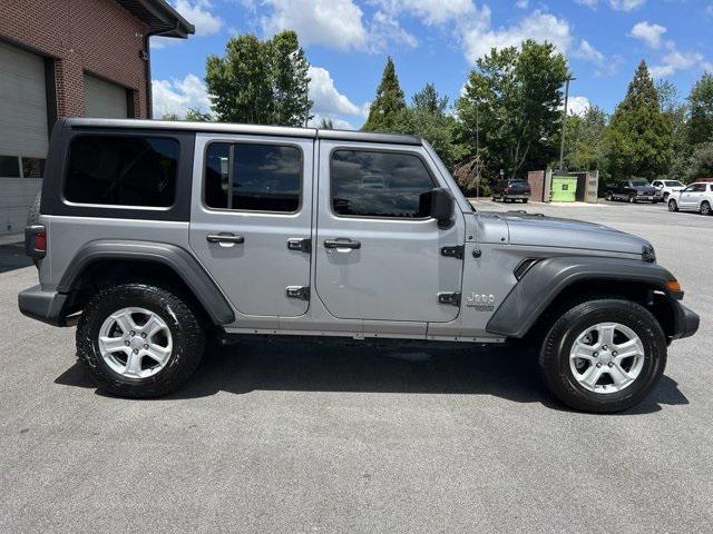 used 2021 Jeep Wrangler Unlimited car, priced at $29,197