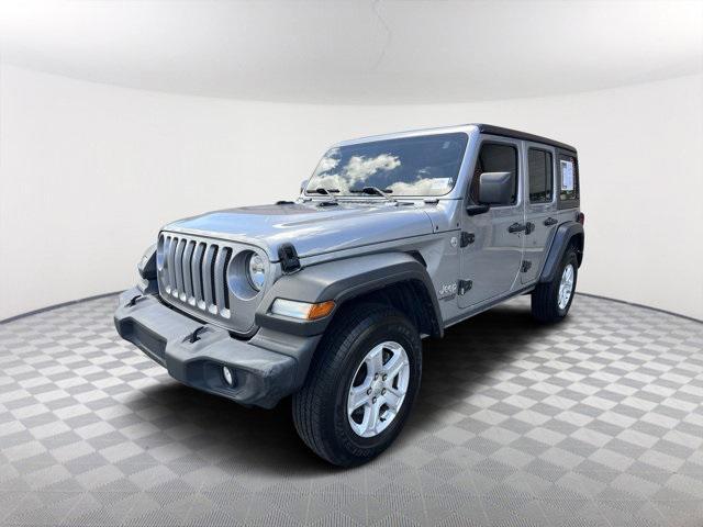 used 2021 Jeep Wrangler Unlimited car, priced at $29,197