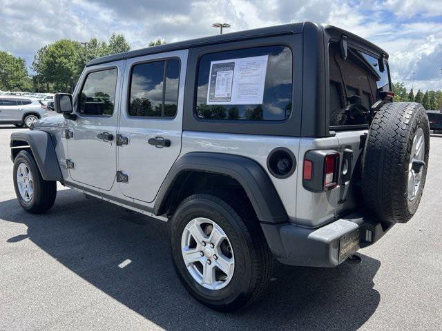 used 2021 Jeep Wrangler Unlimited car, priced at $29,197