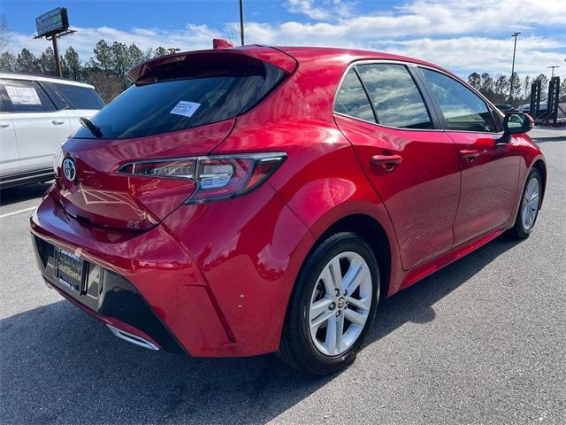 used 2022 Toyota Corolla Hatchback car, priced at $20,920