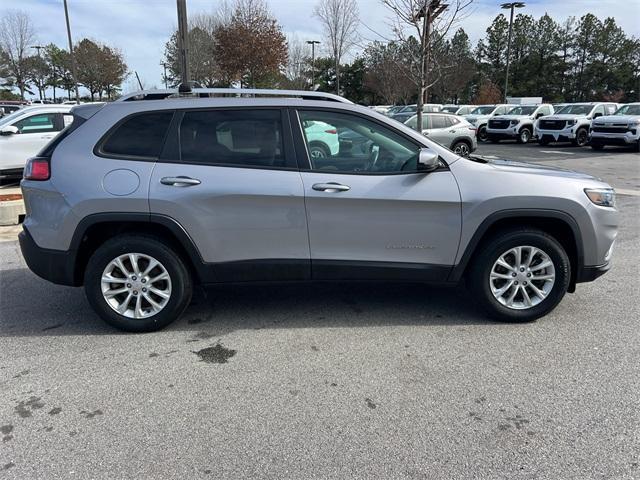 used 2021 Jeep Cherokee car, priced at $14,701