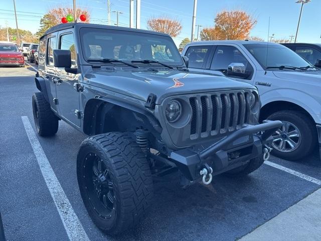 used 2018 Jeep Wrangler Unlimited car, priced at $21,184