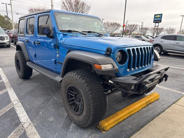 used 2021 Jeep Wrangler Unlimited car, priced at $30,341