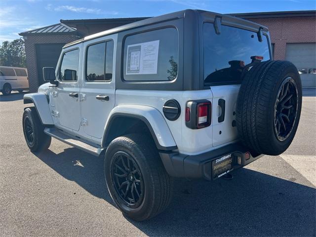 used 2020 Jeep Wrangler Unlimited car, priced at $31,216