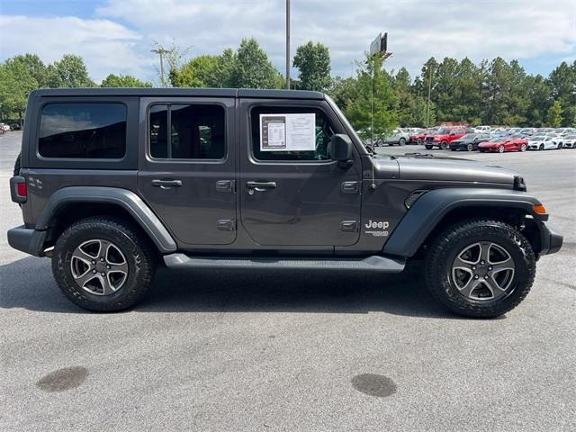 used 2018 Jeep Wrangler Unlimited car, priced at $24,556