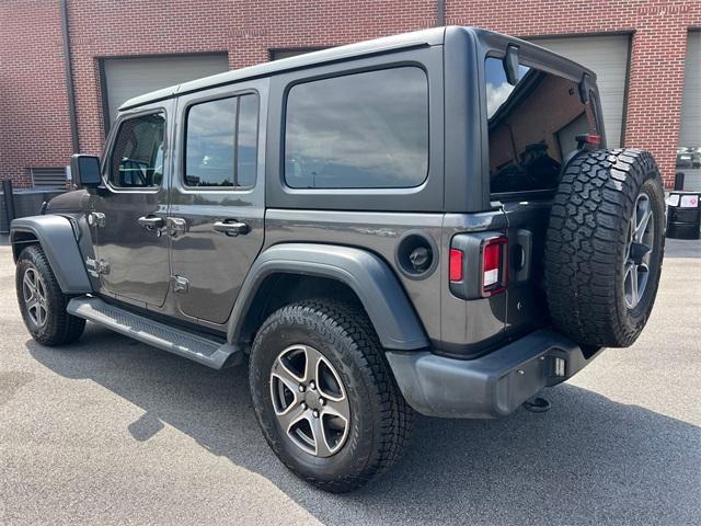 used 2018 Jeep Wrangler Unlimited car, priced at $24,556