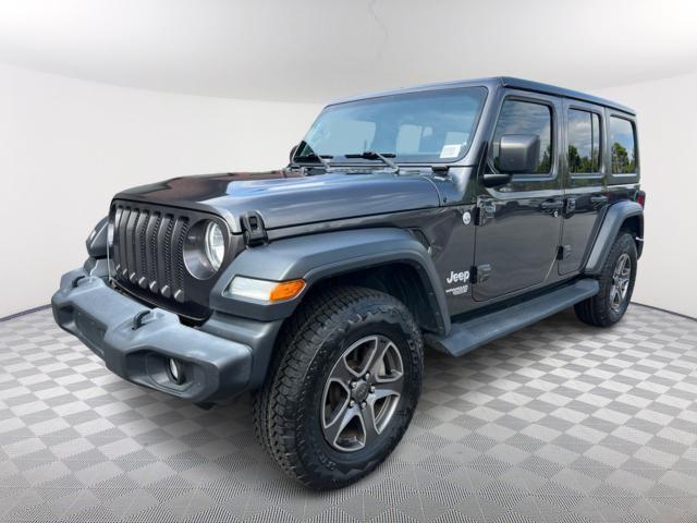 used 2018 Jeep Wrangler Unlimited car, priced at $24,556