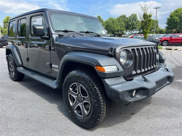 used 2018 Jeep Wrangler Unlimited car, priced at $24,556