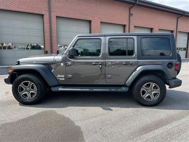 used 2018 Jeep Wrangler Unlimited car, priced at $24,556