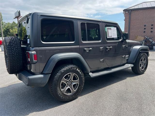 used 2018 Jeep Wrangler Unlimited car, priced at $24,556