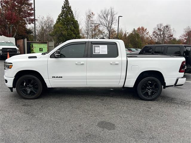 used 2021 Ram 1500 car, priced at $35,390