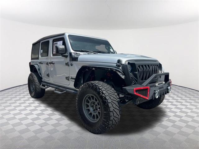 used 2022 Jeep Wrangler Unlimited car, priced at $27,273