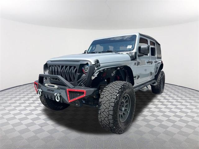 used 2022 Jeep Wrangler Unlimited car, priced at $27,273