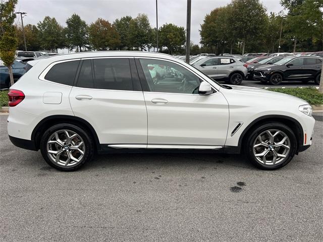 used 2021 BMW X3 car, priced at $26,677