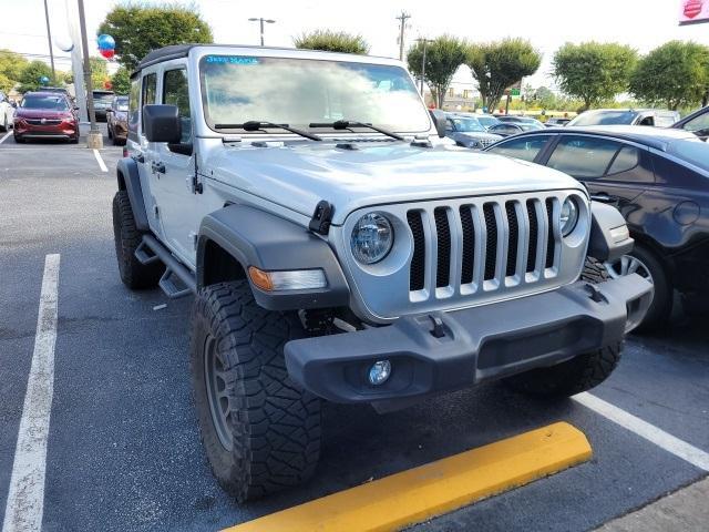 used 2022 Jeep Wrangler Unlimited car, priced at $32,288