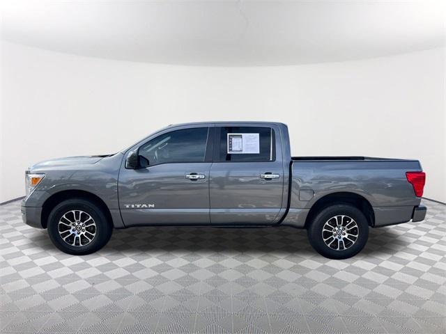 used 2021 Nissan Titan car, priced at $26,729