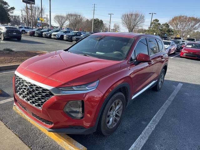 used 2020 Hyundai Santa Fe car, priced at $18,600