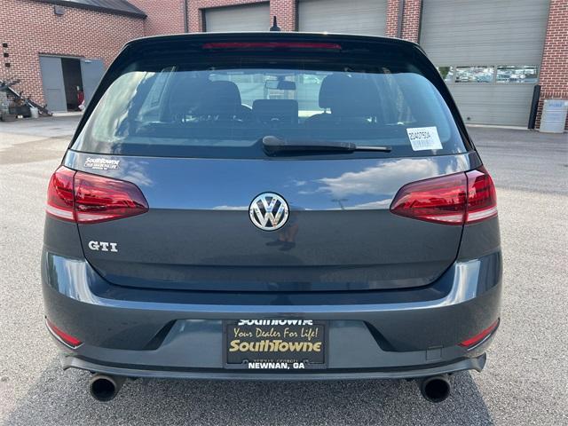 used 2018 Volkswagen Golf GTI car, priced at $17,520