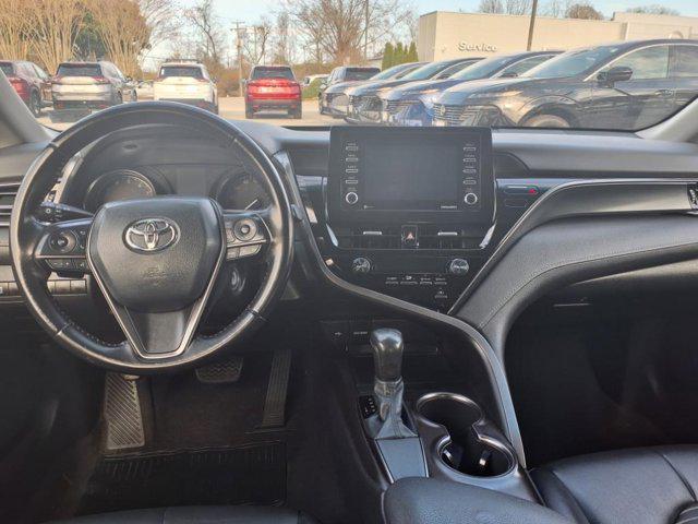 used 2021 Toyota Camry car, priced at $22,600