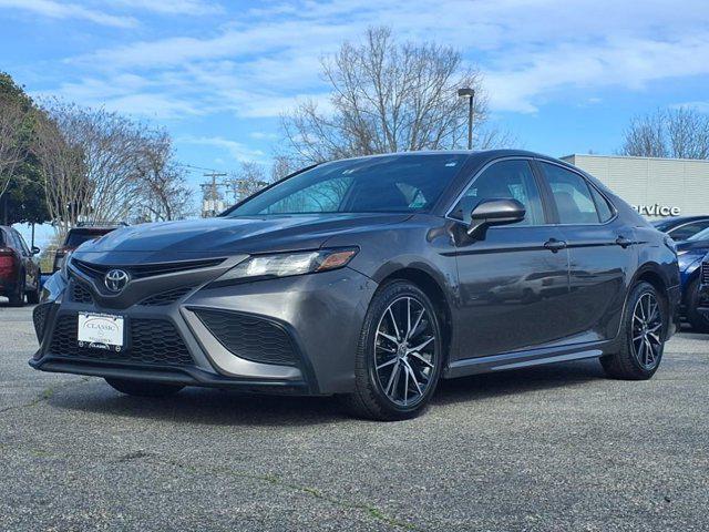 used 2021 Toyota Camry car, priced at $22,600