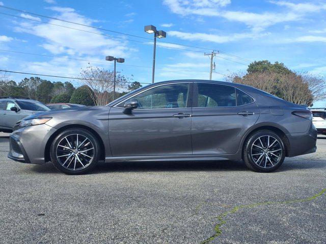used 2021 Toyota Camry car, priced at $22,600